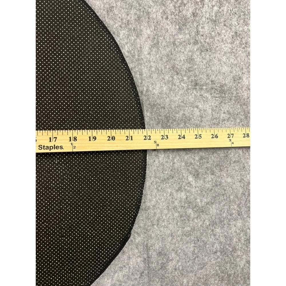 Chrome Hearts CH Black Rug Non Slip Back